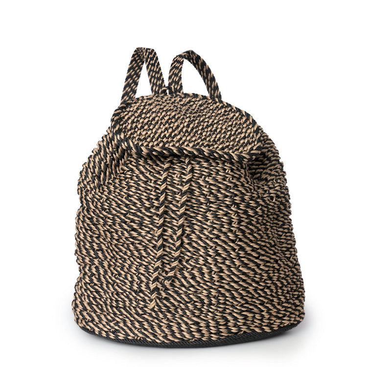 Back Pack  Camel- Black