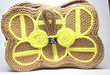 Small Two-Colored Rope Purse